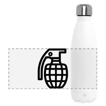 Grenada - Panorama Isolierflasche 500 ml - Weiß - Vorne