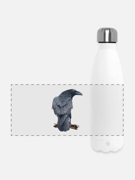 Rabe - Panorama Isolierflasche 500 ml - Weiß