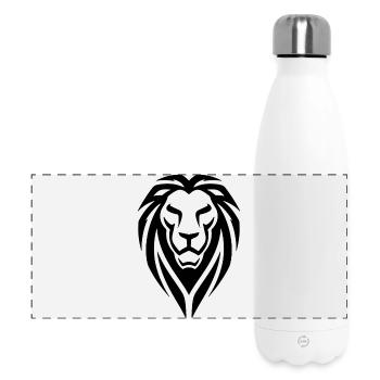 Tribal Lion - Gourde isotherme panoramique 500 ml - blanc - Devant