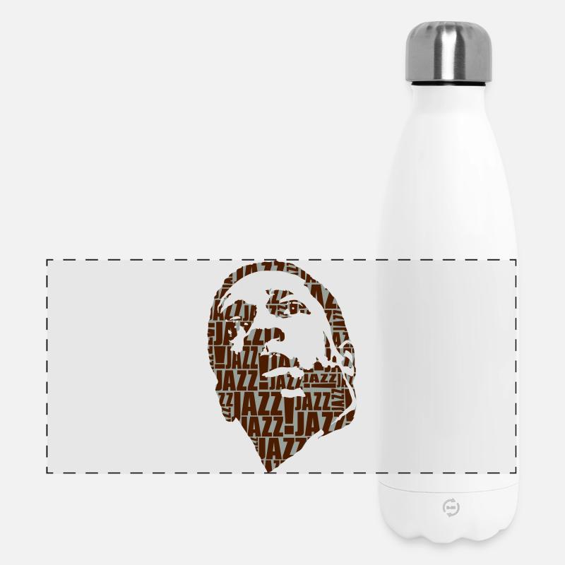 Jazz only flex - Panoramic Thermal Bottle 500 ml - white