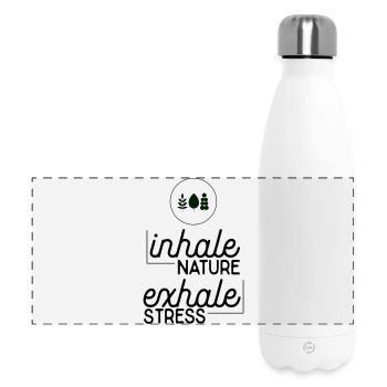 Environmental protection - Panoramic Thermal Bottle 500 ml - white - Front