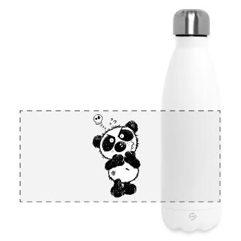 Mad Panda - Panoramic Thermal Bottle 500 ml - white - Front