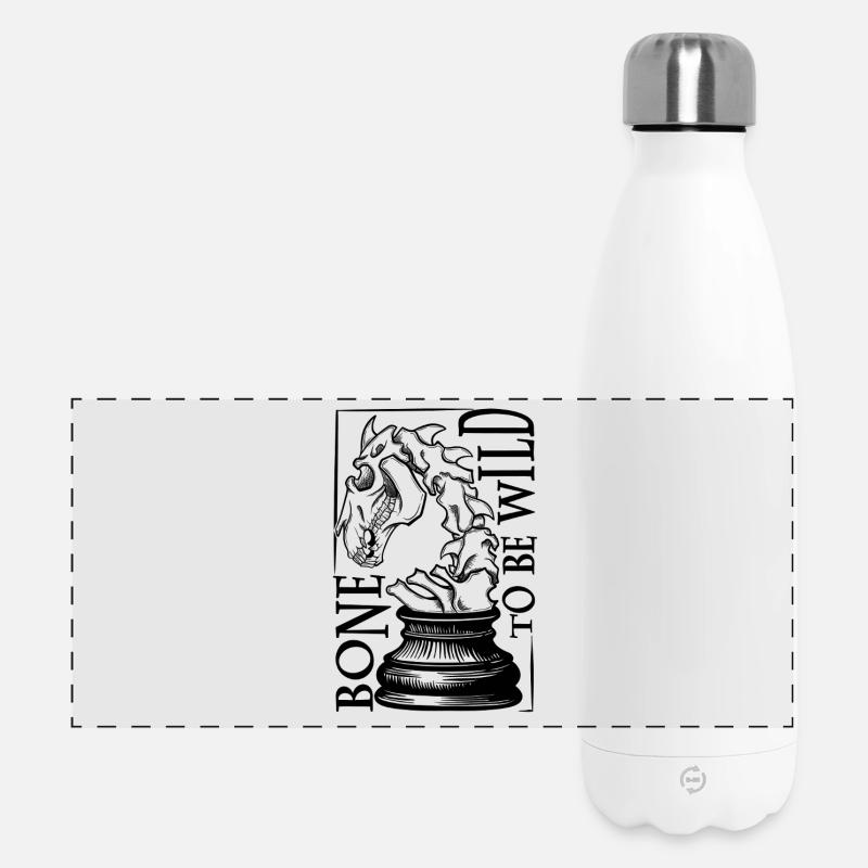 Skeleton Jumper - Panoramic Thermal Bottle 500 ml - white