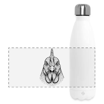 Chicken - Panoramic Thermal Bottle 500 ml - white - Front