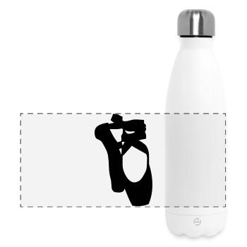 Ballet schuhe - Panorama Isolierflasche 500 ml - Weiß - Vorne