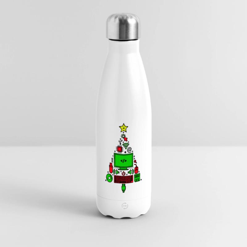 Code Computer Code Debug Skripting Programmierer Panorama Isolierflasche 500 ml