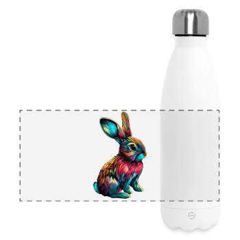 Rabbit - Panoramic Thermal Bottle 500 ml - white - Front
