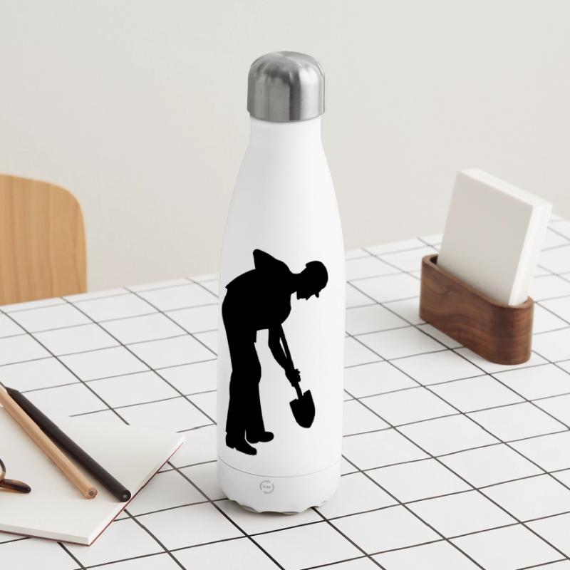 Hard Working Groundworker – Digging Crew Panoramic Thermal Bottle 500 ml