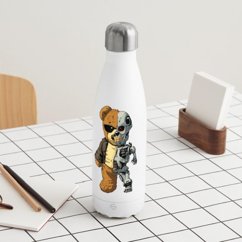 Bear Robot Cyborg Panoramic Thermal Bottle 500 ml