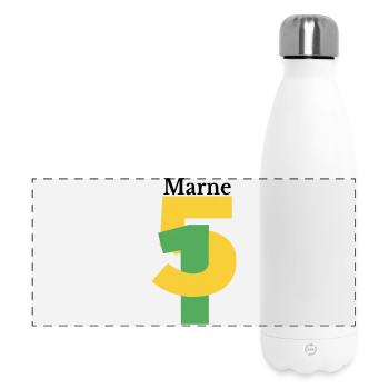 Marl - Panoramic Thermal Bottle 500 ml - white - Front
