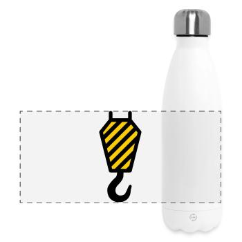 crane hook - Panoramic Thermal Bottle 500 ml - white - Front