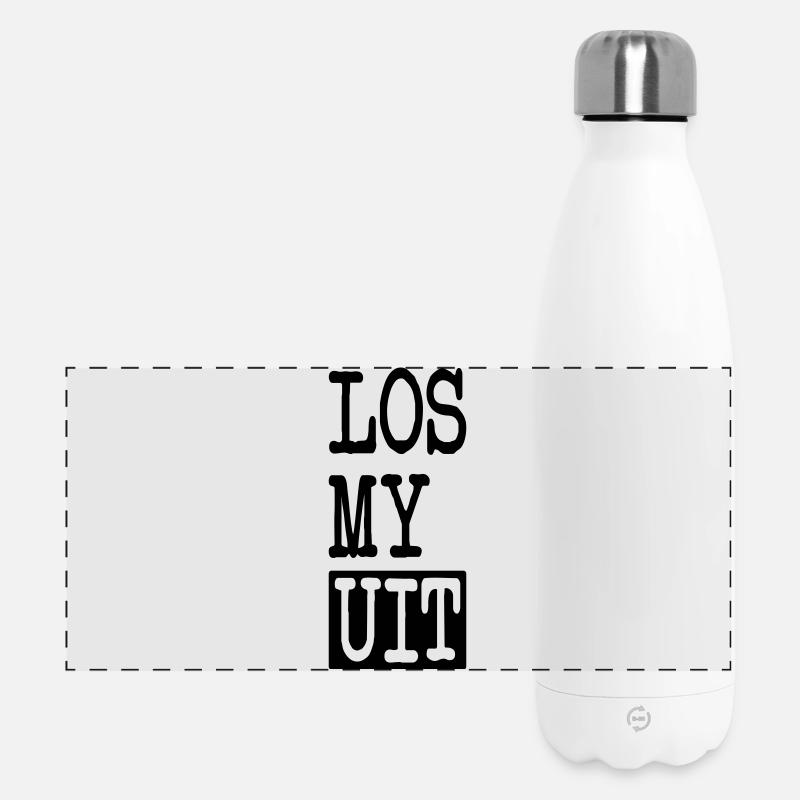 LOS MY UIT - Panoramic Thermal Bottle 500 ml - white