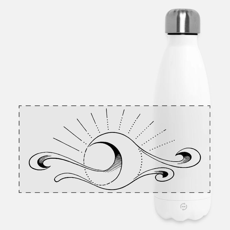 Supernova II - Panoramic Thermal Bottle 500 ml - white