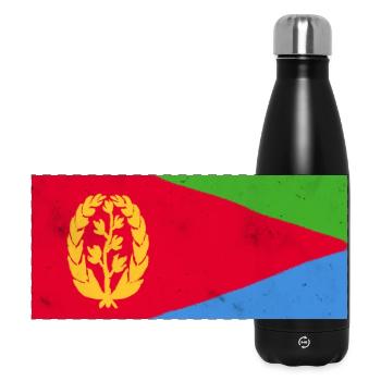 Eritrean Flag – African Identity - Panoramic Thermal Bottle 500 ml - black - Front