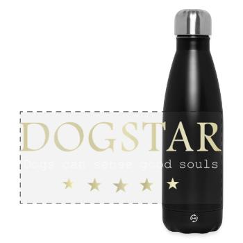 Dogstar, dogs feel good souls - Panoramic Thermal Bottle 500 ml - black - Front