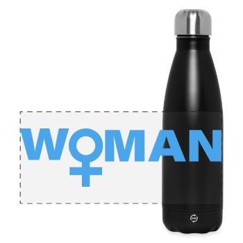 WOMAN - Panorama Isolierflasche 500 ml - Schwarz - Vorne