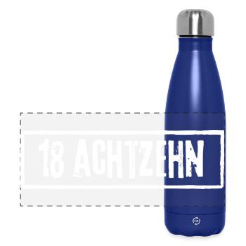 18 dix-huit jupe grunge - Gourde isotherme panoramique 500 ml - bleu foncé  - Devant