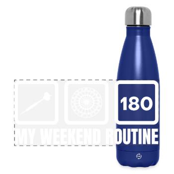 Darts Weekend - Panoramic Thermal Bottle 500 ml - dark blue  - Front