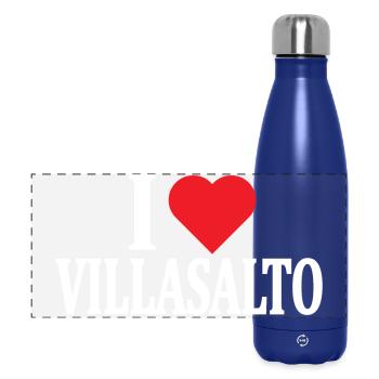 t-shirt Io amo Villasalto t-shirt Sardegna - Panoramic Thermal Bottle 500 ml - dark blue  - Front