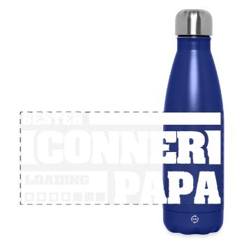 Naissance de Conner - Gourde isotherme panoramique 500 ml - bleu foncé  - Devant
