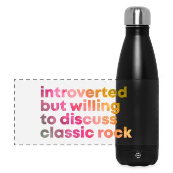 Classic Rock - Panoramic Thermal Bottle 500 ml - black - Front