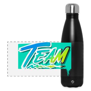 Équipe - Gourde isotherme panoramique 500 ml - noir - Devant