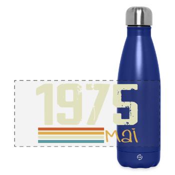 May 1975 - Panoramic Thermal Bottle 500 ml - dark blue  - Front