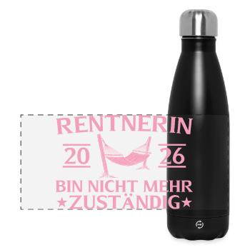 Retraité retraite 2026 Collègue d’adieu - Gourde isotherme panoramique 500 ml - noir - Devant