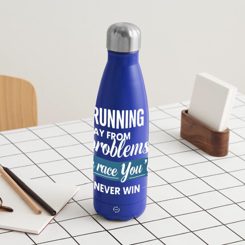 Fleeing from problems is not a solution Panoramic Thermal Bottle 500 ml