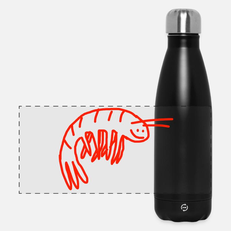 Shrimp - Panoramic Thermal Bottle 500 ml - black