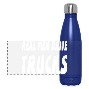 Truck - Panorama Isolierflasche 500 ml - Dunkelblau  - Vorne