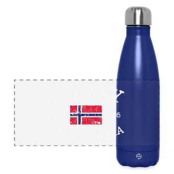 Norway - Norge - Norwegen - Scandinavia - 1905 - Panorama Isolierflasche 500 ml - Dunkelblau  - Vorne
