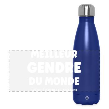 son-in-law - Panoramic Thermal Bottle 500 ml - dark blue  - Front