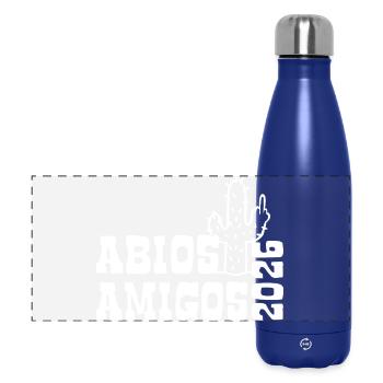 Abios Amigos 2026 - Abitur - Don du Cactus - Gourde isotherme panoramique 500 ml - bleu foncé  - Devant