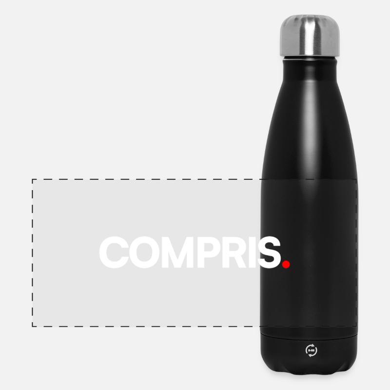 Enthalten - Panorama Isolierflasche 500 ml - Schwarz