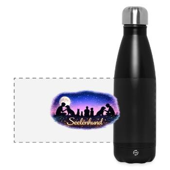 Soul Dog Love - Panoramic Thermal Bottle 500 ml - black - Front