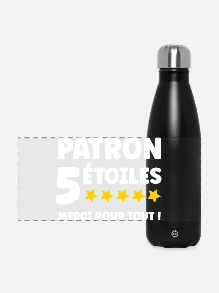 Chef - Panorama Isolierflasche 500 ml - Schwarz