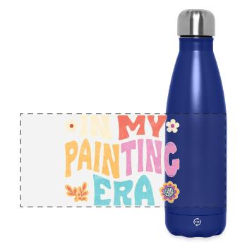 À l’époque de la peinture - Gourde isotherme panoramique 500 ml - bleu foncé  - Devant