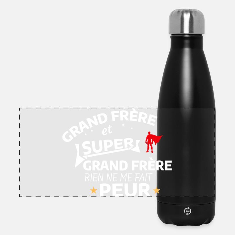 Super Big Brother Heroic Paraphrasing - Panoramic Thermal Bottle 500 ml - black