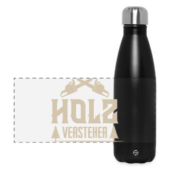 lumberjack - Panoramic Thermal Bottle 500 ml - black - Front