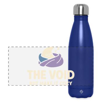 Existenzieller Humor, Nihilismus, Humor, - Panorama Isolierflasche 500 ml - Dunkelblau  - Vorne
