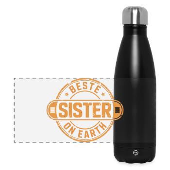 Best Sister - Panoramic Thermal Bottle 500 ml - black - Front