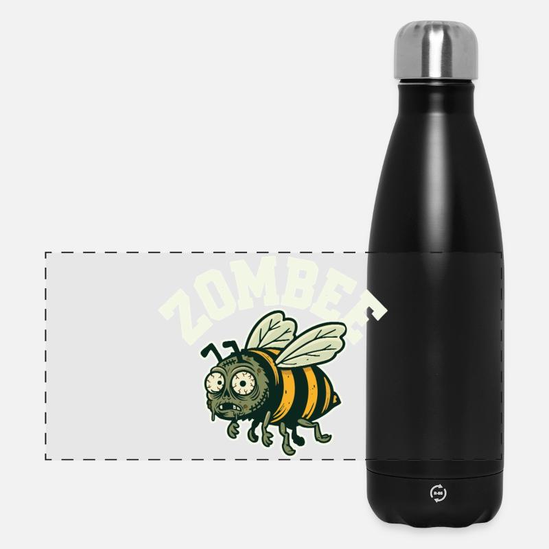 Zombee - Panorama Isolierflasche 500 ml - Schwarz