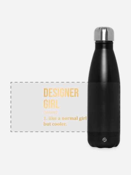 Designer Designer Designer - Panorama Isolierflasche 500 ml - Schwarz