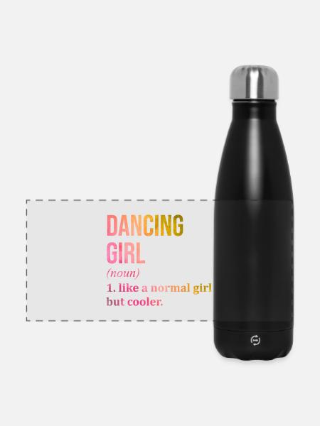 Dancer Dancer Dancer - Panorama Isolierflasche 500 ml - Schwarz