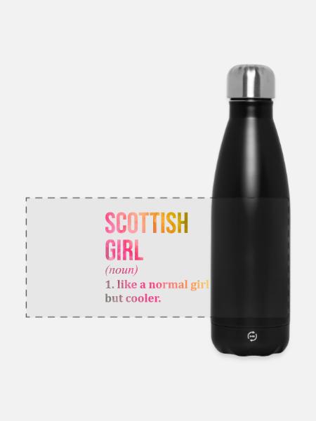 Schottland Schottland Schottland - Panorama Isolierflasche 500 ml - Schwarz
