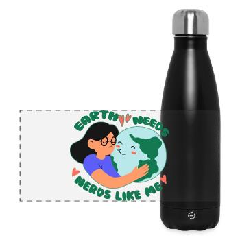 Ökologe Ökologie - Panorama Isolierflasche 500 ml - Schwarz - Vorne
