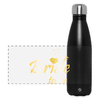Bride to be - Panoramic Thermal Bottle 500 ml - black - Front