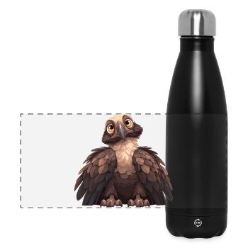 Geier - Panorama Isolierflasche 500 ml - Schwarz - Vorne