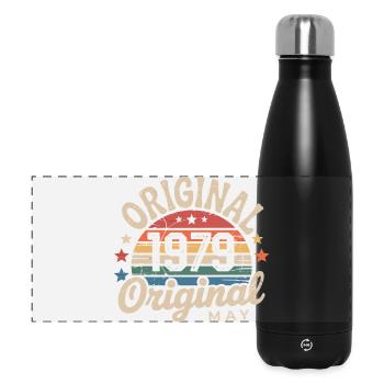Mai 1979 : L'Original Mai 1979 - Édition Classique - Gourde isotherme panoramique 500 ml - noir - Devant